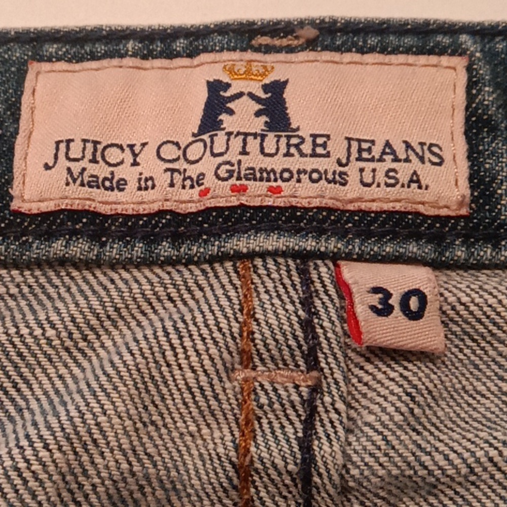 Juicy Couture. Denim. Mini Skirt. Size 30 waist.
